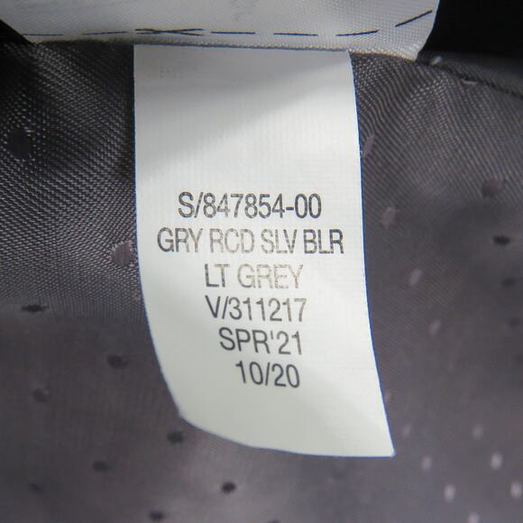 Banana Republic Gray Blazer Jacket Ruched Sleeves Large Women's - Picture 5 of 6